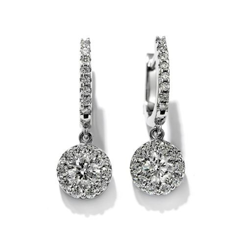 Picture of Fulfillment Diamond Drop Earrings
